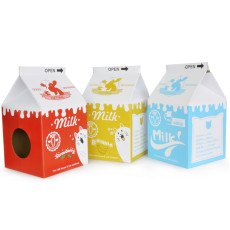 牛奶盒紙爪板-(需要自行組裝) [IC1036] (32x33x56.5cm)