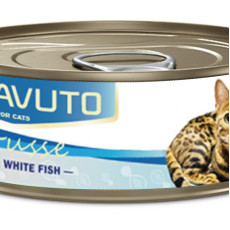 Nunavuto NU-33 貓罐頭 主食慕思系列- 吞拿魚+白飯魚 60g