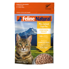F9 Feline Natural 脫水鮮肉貓糧 – 單一蛋白凍乾 雞肉盛宴320g (黃) [F9-C320]