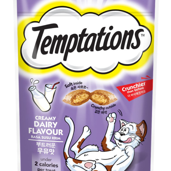 Temptations - 香滑牛奶口味 貓小食  75g (新裝) [10246845]
