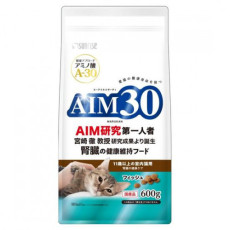 SUNRISE AIM30 日本腎臟保健乾糧 11+室內貓 : 魚 600G (SAI-018)