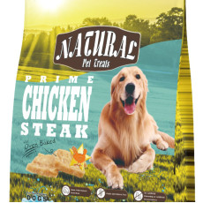 [NUNAVUTO] Natural 優質烘培肉乾 全犬用 - 雞肉味 100g [NT204233] (綠)