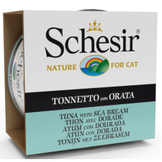 SchesiR 無穀物 魚啫喱系列  [SCH172747] 吞拿魚+海鯛(Seabream) 貓罐頭 85g (274)