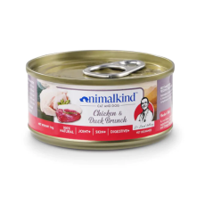 Animalkind 雞肉和鴨肉 滋味盛宴 貓狗共用罐頭 70g
