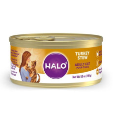 Halo - 無穀火雞燉肉配方 Turkey Stew 貓罐頭 5.5oz [40082]