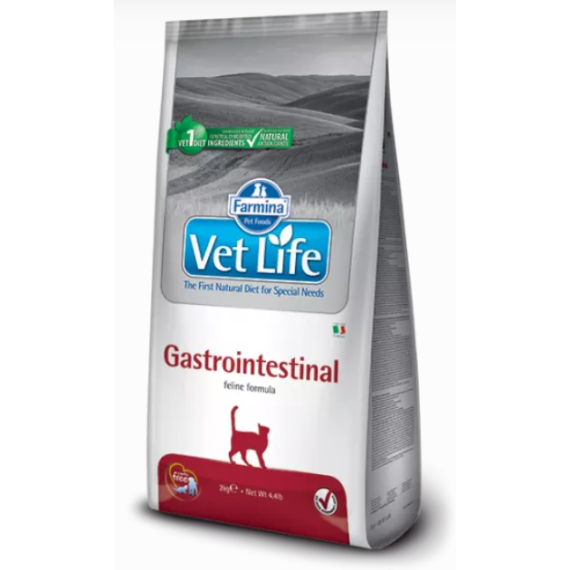 Farmina Vet Life Cat Gastrointestinal 貓專用腸胃配方(細) 400g
