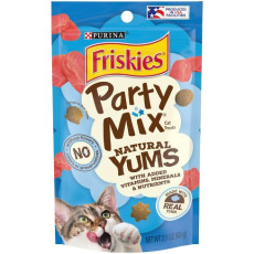 Friskies喜躍 Party Mix Natural Yums 貓脆餅-吞拿魚 2.1oz [12500521]