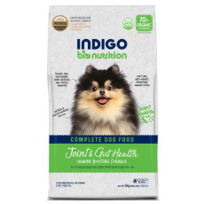 Indigo 天然有機關節及益生菌腸道保護配方 狗乾糧 6kg [IDJ-L] (白底綠)