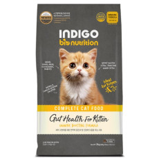 Indigo 幼貓專用及益生菌腸道保護配方 貓乾糧 6kg [ICK-L] (黑底黃)