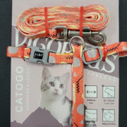 Vigorous 貓貓工字背帶牽引繩 多種顏色 10mm