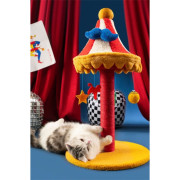 貓玩具 馬戲團系列 小丑帽帽抓柱窩 75x42cm [P2320302A]