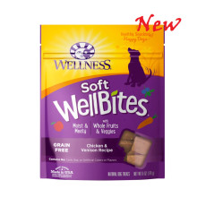Wellness 89161 WellBites 羊肉三文魚嚼片 6oz