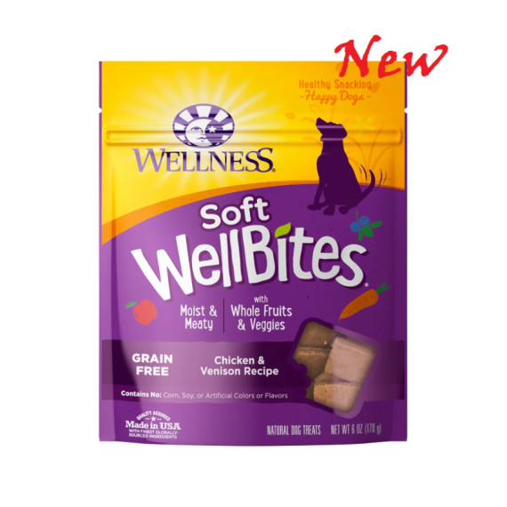 Wellness 89161 WellBites 羊肉三文魚嚼片 6oz