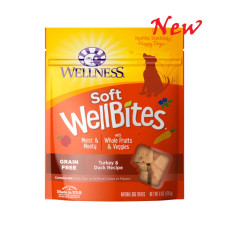 Wellness 89166 WellBites 火雞鴨肉嚼片 6oz