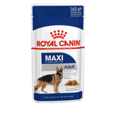 Royal Canin 健康營養系列 - 大型成犬營養主食濕糧（肉汁）140克 *Maxi Adult Dog (Gravy)* 140g x 10包原裝同款優惠 [2701300]