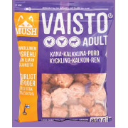 Mush - VAISTO*急凍*狗糧 雞 + 火雞 + 馴鹿 800g (紫色)