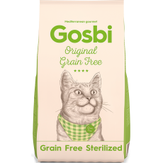 Gosbi 無穀物絕育蔬果成貓配方 03kg [GCGS] (草綠)