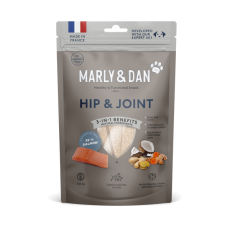 Marly & Dan 低溫烘焙三文魚肉條 ‧ 狗小食（Hip & Joint 保護關節配方） 80g