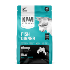 Kiwi Kitchens - 凍乾全貓糧 – 深海鮮魚  110g (藍色)