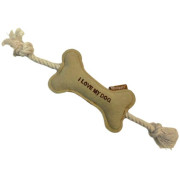 Billipets 狗玩具 真皮系列 骨頭 15cm (NS-17079)