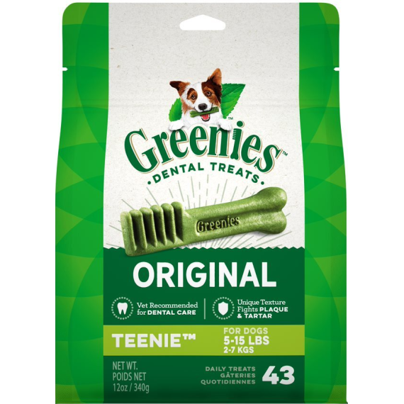 Greenies Teenie 潔齒骨 - 43支 (12oz)