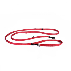 EZYDOG -  *輕巧版* VARIO 6多功能牽繩 (長210cm / 寬12mm) 紅色
