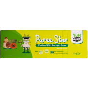YumGuard營加 Puree Star 雞肉木瓜果泥 貓零食 14g x 6 (綠色)