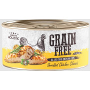 Absolute Holistic Grain Free (Cats) Shredded Chicken 無穀物肉汁貓罐頭 (無穀經典雞肉) 80g [AH-3948]