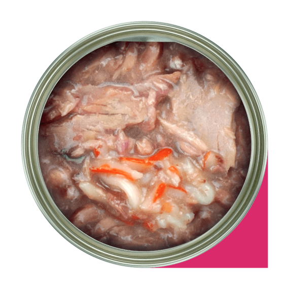 Fussie Cat Tuna with Ocean Fish 極品吞拿魚 + 海魚肉汁主食罐 80g [FUG-BLC]