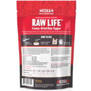Koha Raw Life Freeze-Dired Raw Topper 凍乾生頂級牛肉配方 8 oz 袋裝  貓狗食用 [KDFT8BF]
