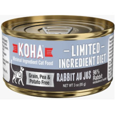 KOHA Limited Ingreduebt Diet 低敏貓罐系列  - 單一蛋白兔肉主食貓罐 3oz [KC3RA]