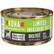 KOHA Limited Ingreduebt Diet 低敏貓罐系列 - 單一蛋白鴨肉主食貓罐 3oz [KC3DU]