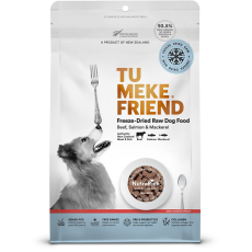 TuMeke Friend - 牛肉三文魚鯖魚超級食物凍乾犬糧 320g [TMF0892]